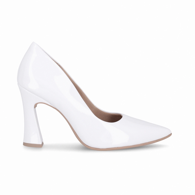 ZAPATO MUJER_ BLANCO/CHAROL LUIZA 173 PICCADILLY - 1
