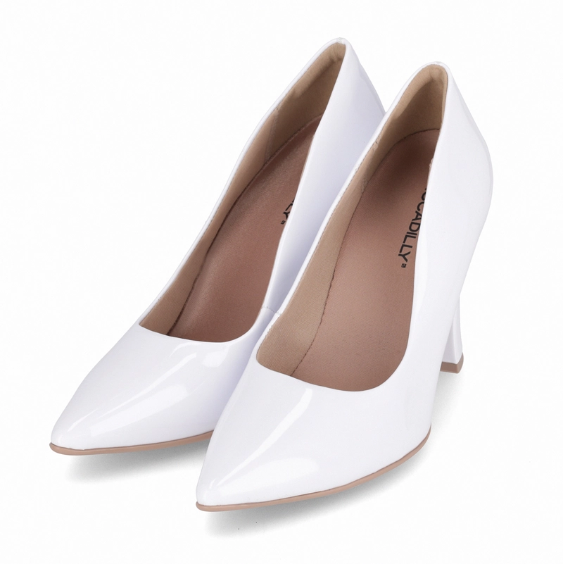 ZAPATO MUJER_ BLANCO/CHAROL LUIZA 173 PICCADILLY - 3