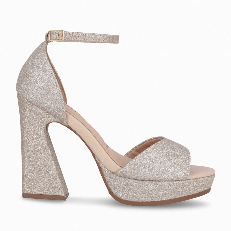 SANDALIA CRISTINE TACO ALTO - 1