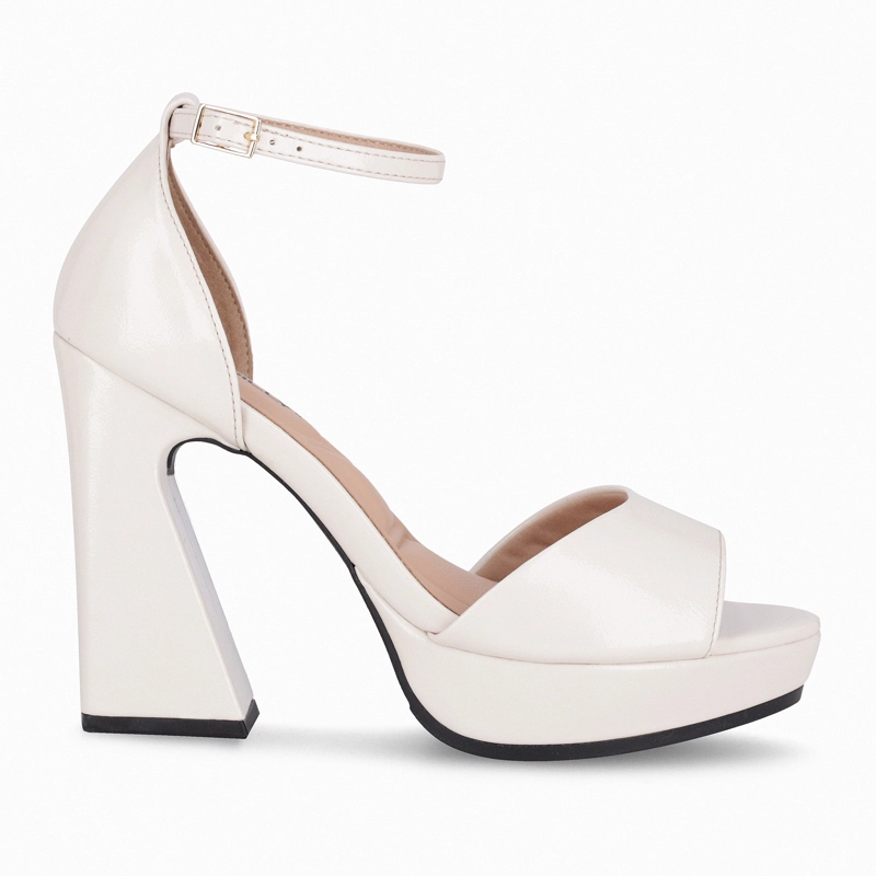 SANDALIA CRISTINE TACO ALTO - 1