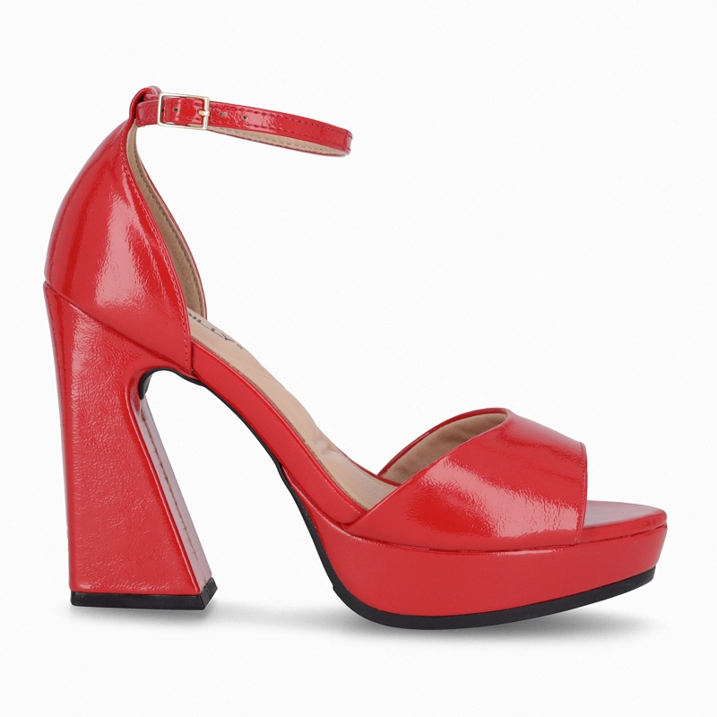 SANDALIA CRISTINE TACO ALTO - 1
