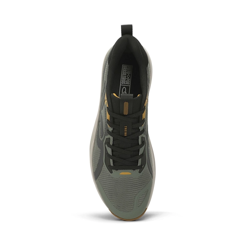 ZAPATILLA HOMBRE TREINO VERDE - 4