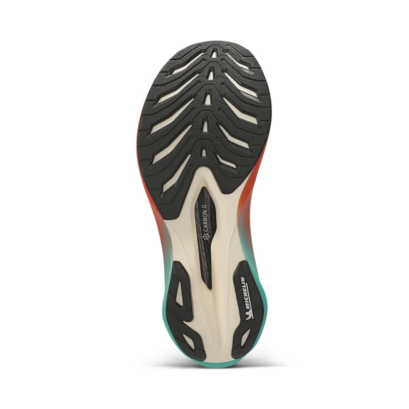 ZAPATILLA RUNNING MUJER CORRE SUPRA 2 CELESTE/ROJO/ARENA - 4