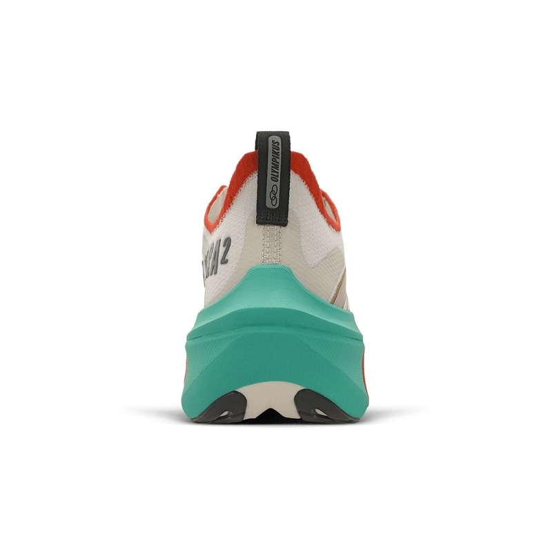 ZAPATILLA RUNNING MUJER CORRE SUPRA 2 CELESTE/ROJO/ARENA - 6