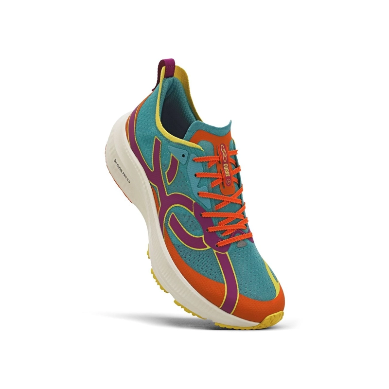 ZAPATILLA RUNNING HOMBRE CORRE 4 CELESTE/MULTI - 2