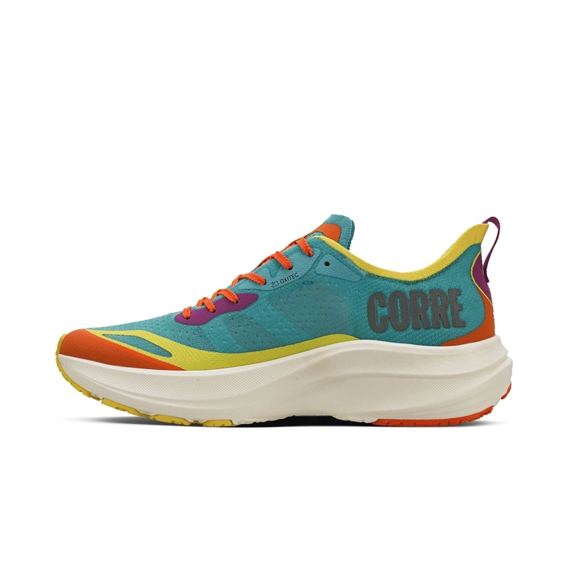 ZAPATILLA RUNNING HOMBRE CORRE 4 CELESTE/MULTI - 3