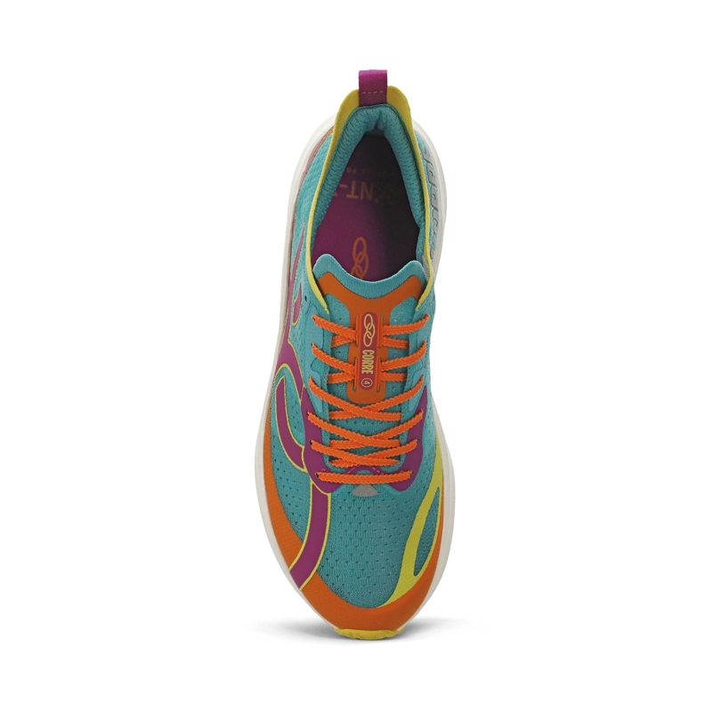 ZAPATILLA RUNNING HOMBRE CORRE 4 CELESTE/MULTI - 5