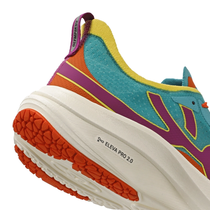 ZAPATILLA RUNNING HOMBRE CORRE 4 CELESTE/MULTI - 8