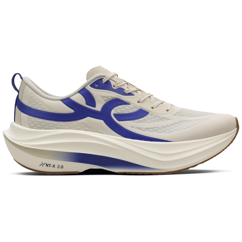 ZAPATILLA RUNNING HOMBRE CORRE TURBO AZUL/BLANCO - 1
