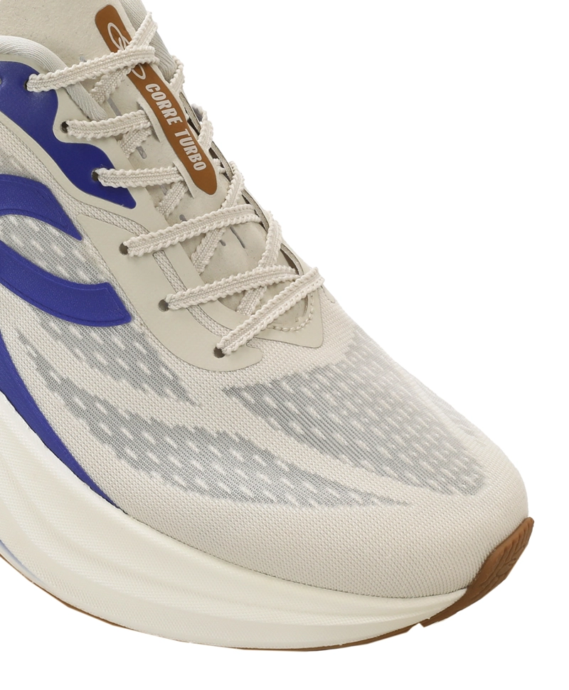 ZAPATILLA RUNNING HOMBRE CORRE TURBO AZUL/BLANCO - 8