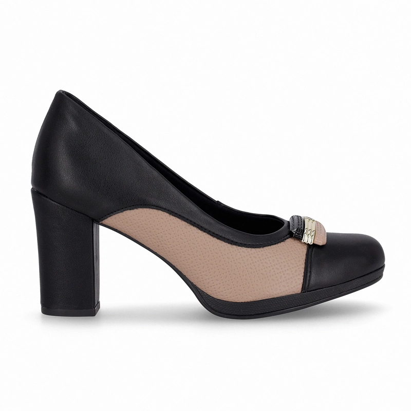 ZAPATO MUJER- NEGRO/NUDE DEISE 013 PICCADILLY - 1