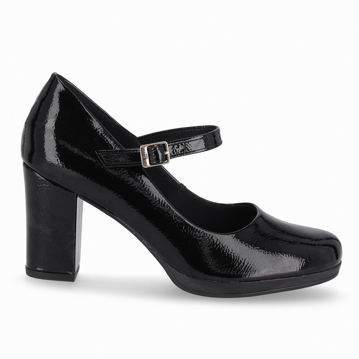 ZAPATO MARY JANE MUJER- NEGRO/CHAROL DEISE PICCADILLY - 1
