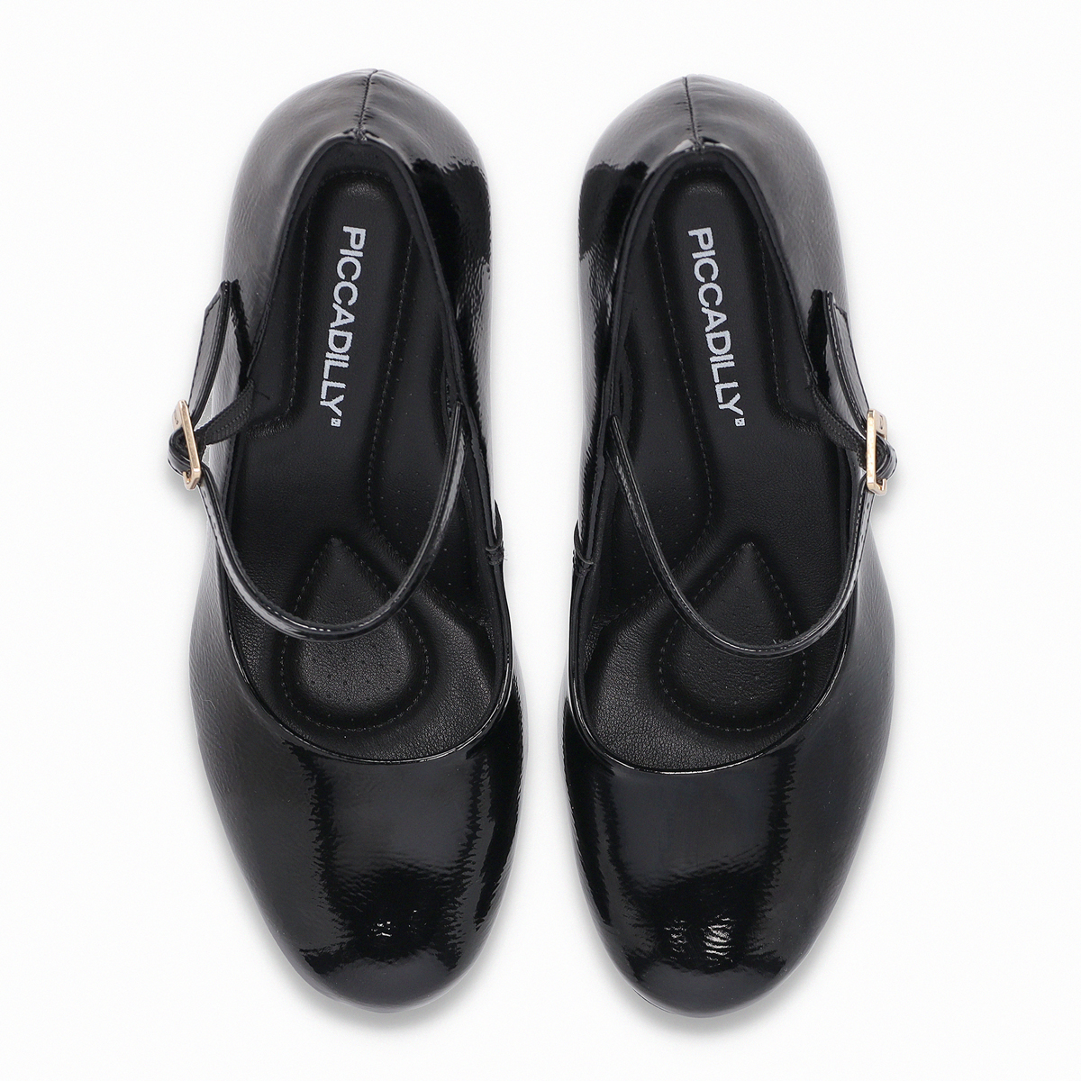 ZAPATO MARY JANE MUJER- NEGRO/CHAROL DEISE PICCADILLY - 2