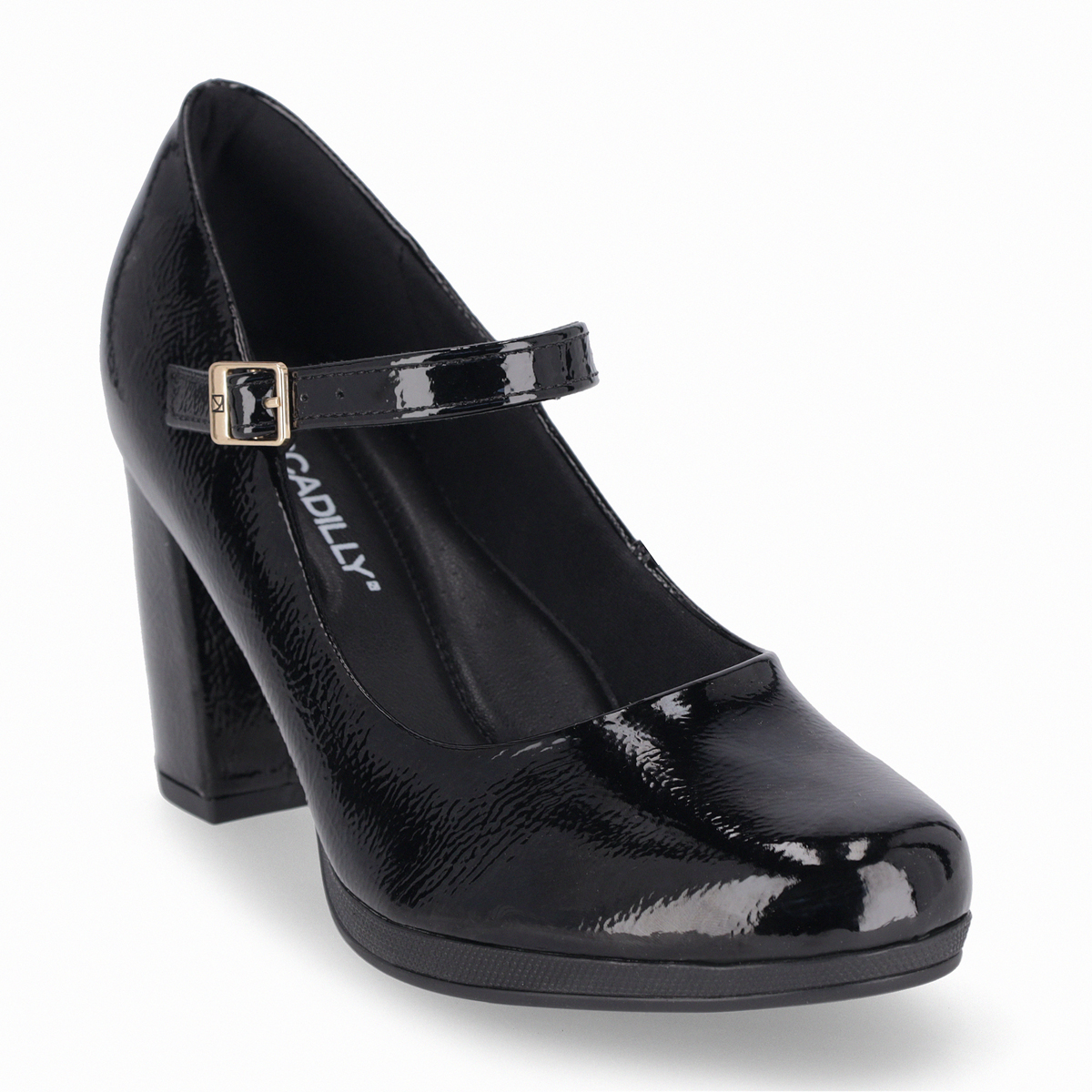 ZAPATO MARY JANE MUJER- NEGRO/CHAROL DEISE PICCADILLY - 4