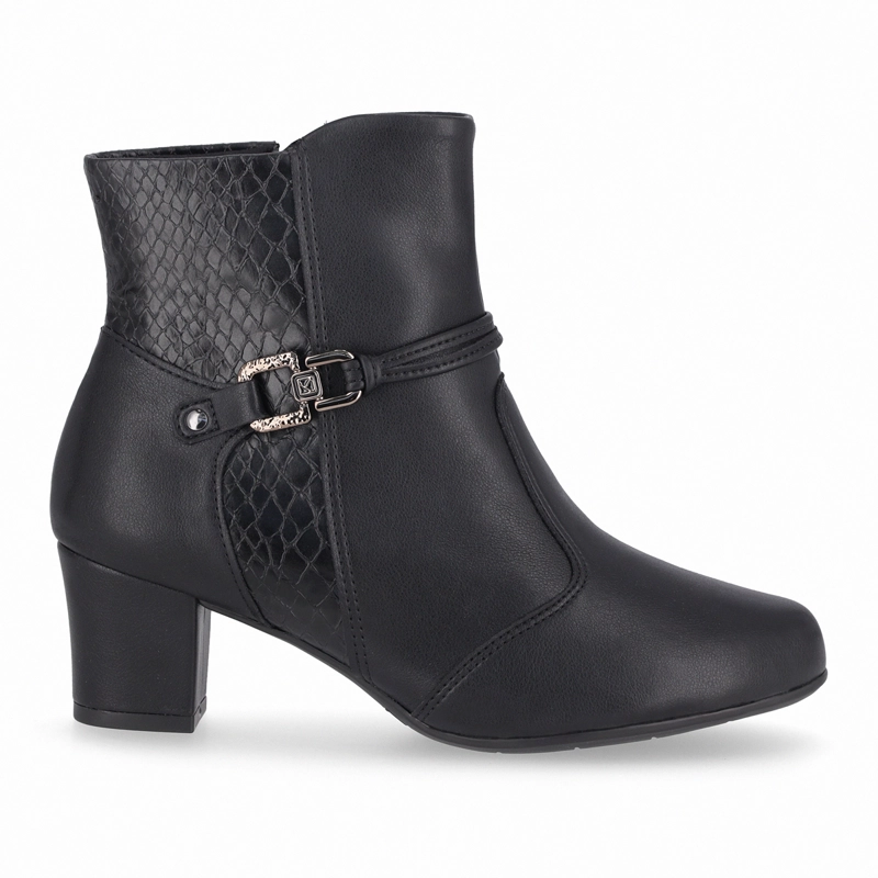 BOTA MUJER- NEGRO LAURA PICCADILLY - 1