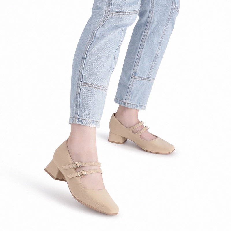 ZAPATO MARY JANE MUJER- BEIGETATI PICCADILLY - 3