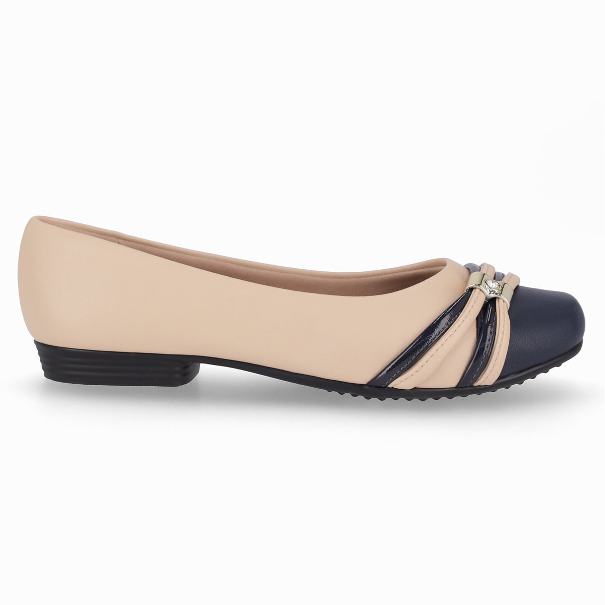 BALLERINA MUJER- BEIGE/AZUL RAQUEL PICCADILLY - 1