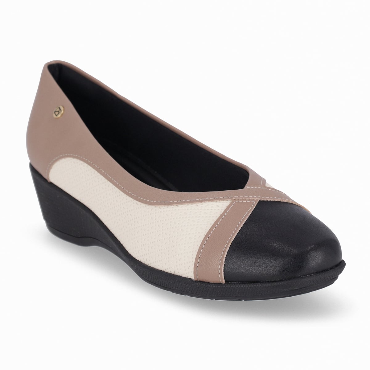 ZAPATO MUJER- NEGRO/CREMA IVONE PICCADILLY - 3