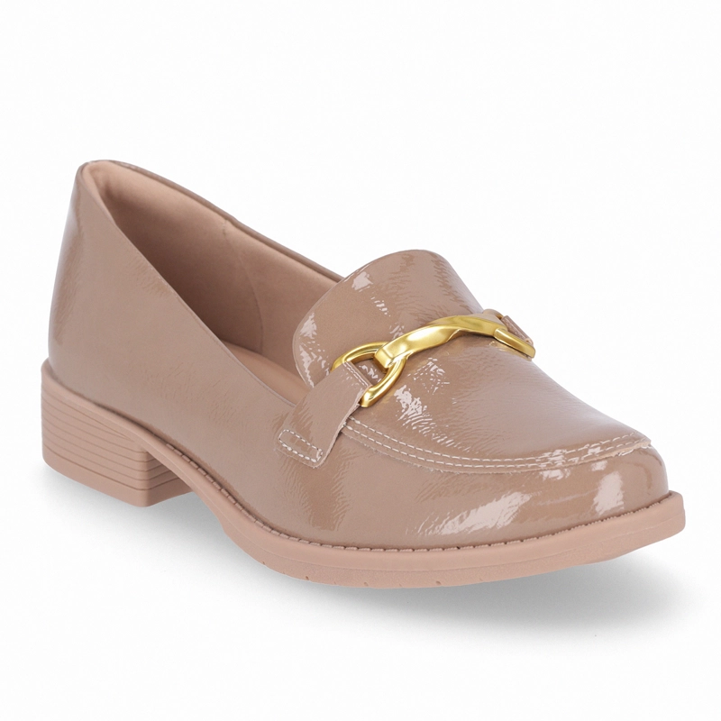 MOCASIN MUJER- NUDE/CHAROL LECI PICCADILLY - 4