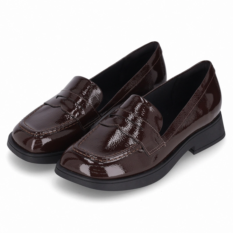 MOCASIN MUJER- CHOCOLATE FRANCISCA PICCADILLY - 4