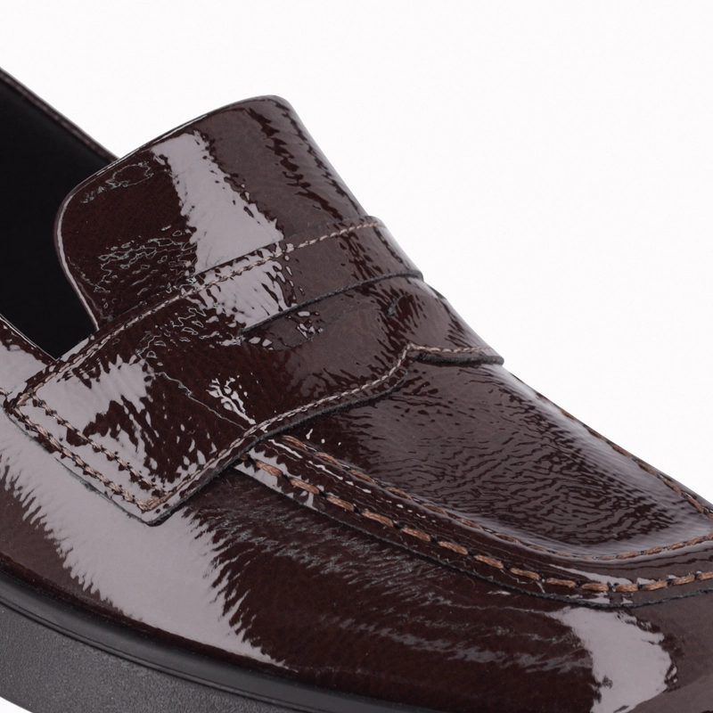 MOCASIN MUJER- CHOCOLATE FRANCISCA PICCADILLY - 6