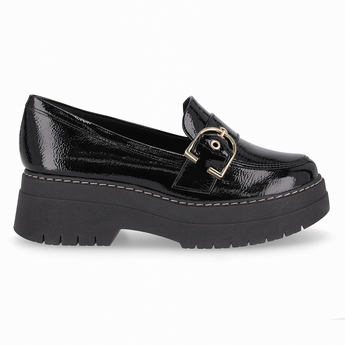 MOCASIN MUJER- NEGRO FABIANA PICCADILLY - 1
