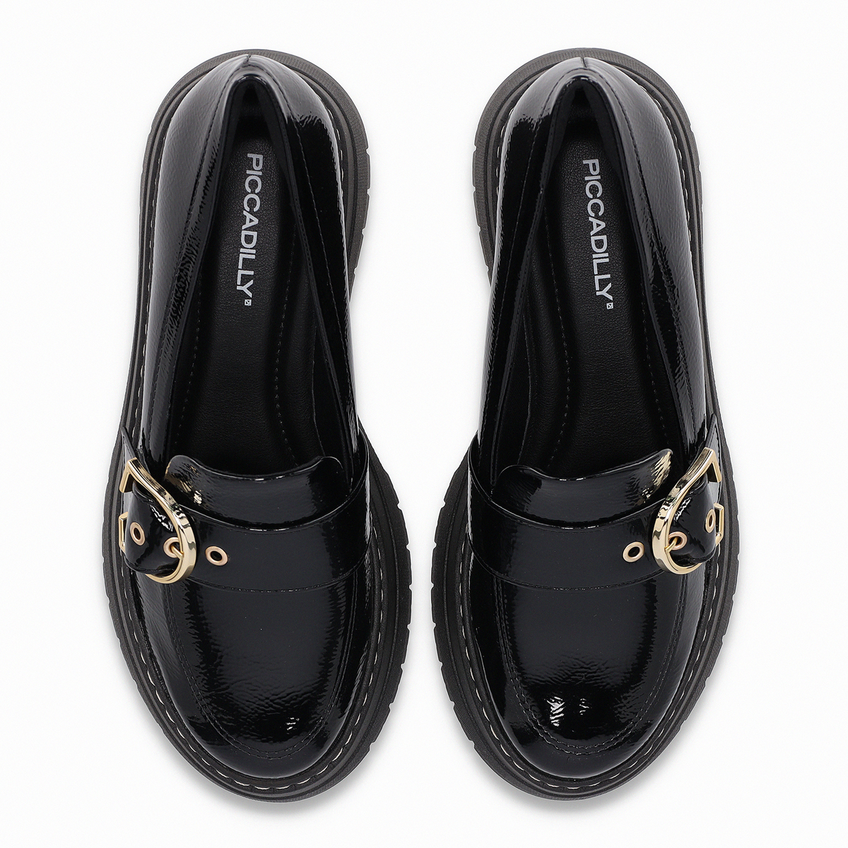 MOCASIN MUJER- NEGRO FABIANA PICCADILLY - 2