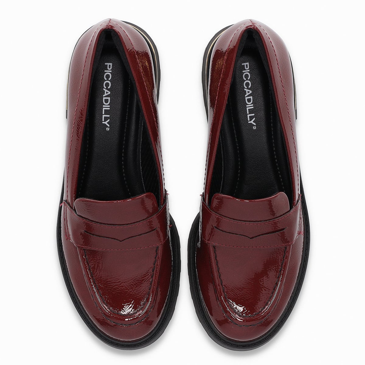 MOCASIN MUJER- BURDEO/CHAROL GISA PICCADILLY - 2