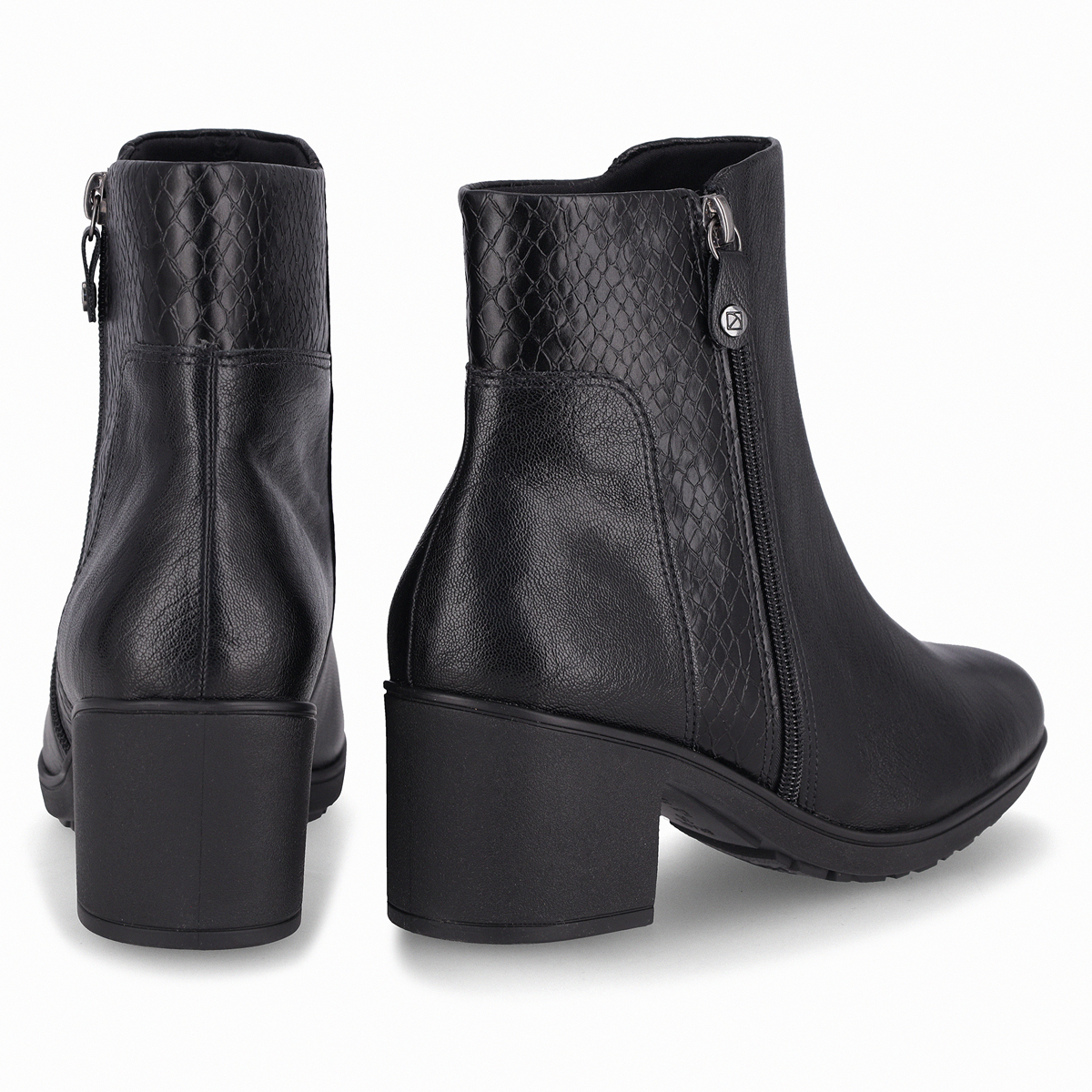 BOTIN MUJER- NEGRO DAIANE PICCADILLY - 5
