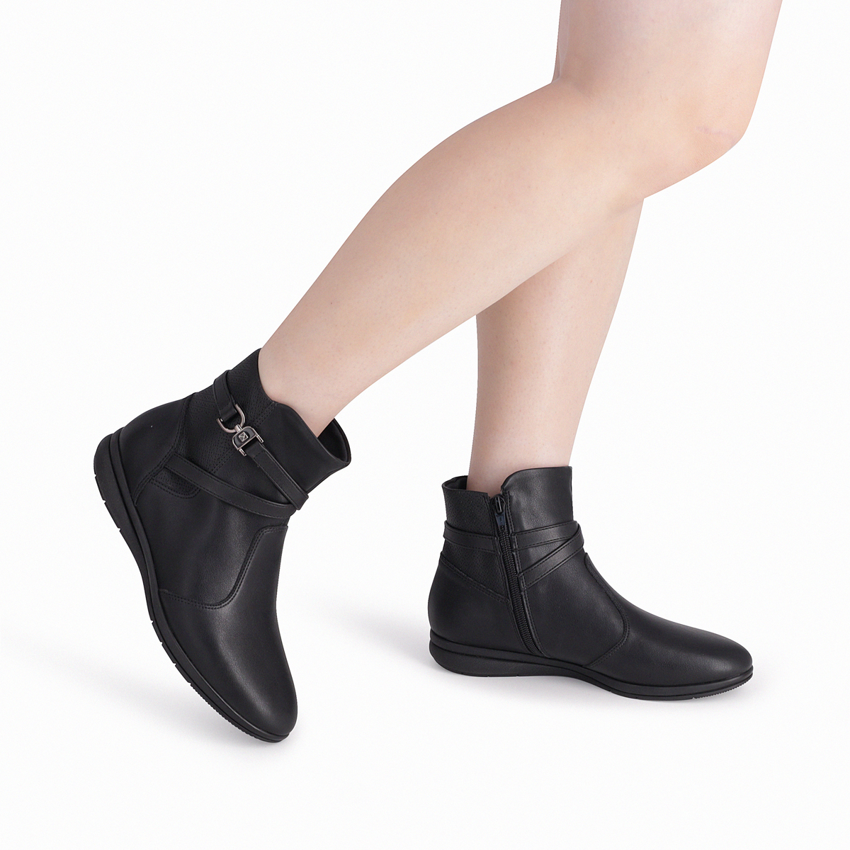 BOTIN MUJER- NEGRO SANDY PICCADILLY - 3