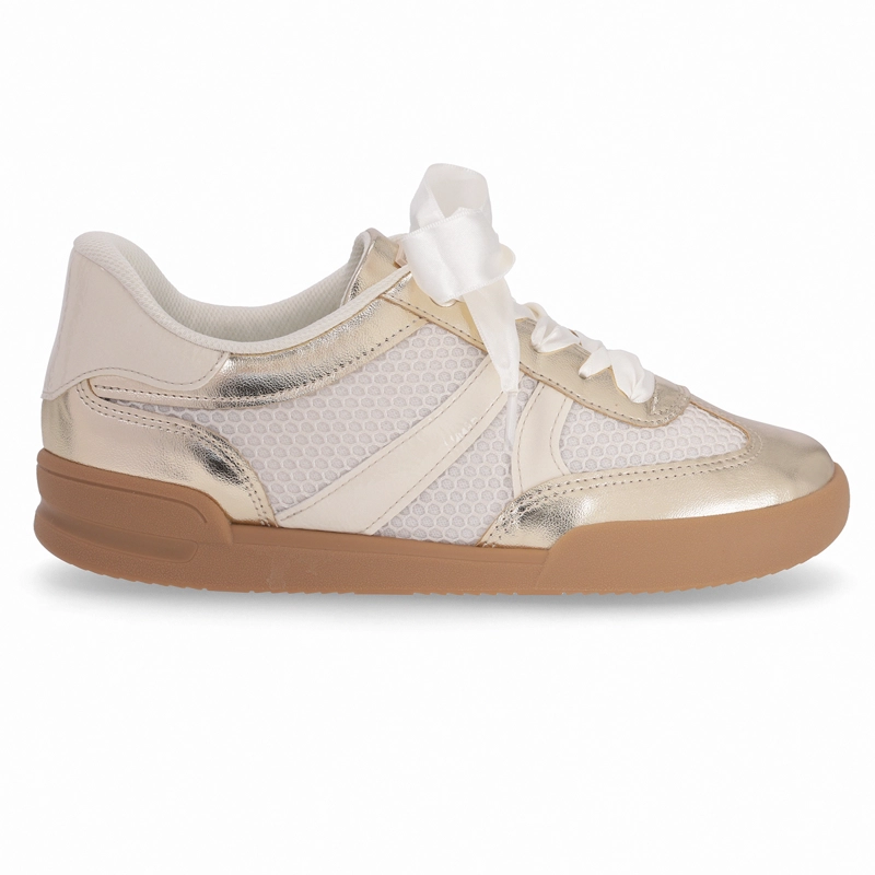 ZAPATILLA MUJER_- DORADO/BEIGE CAROLINE PICCADILLY - 1