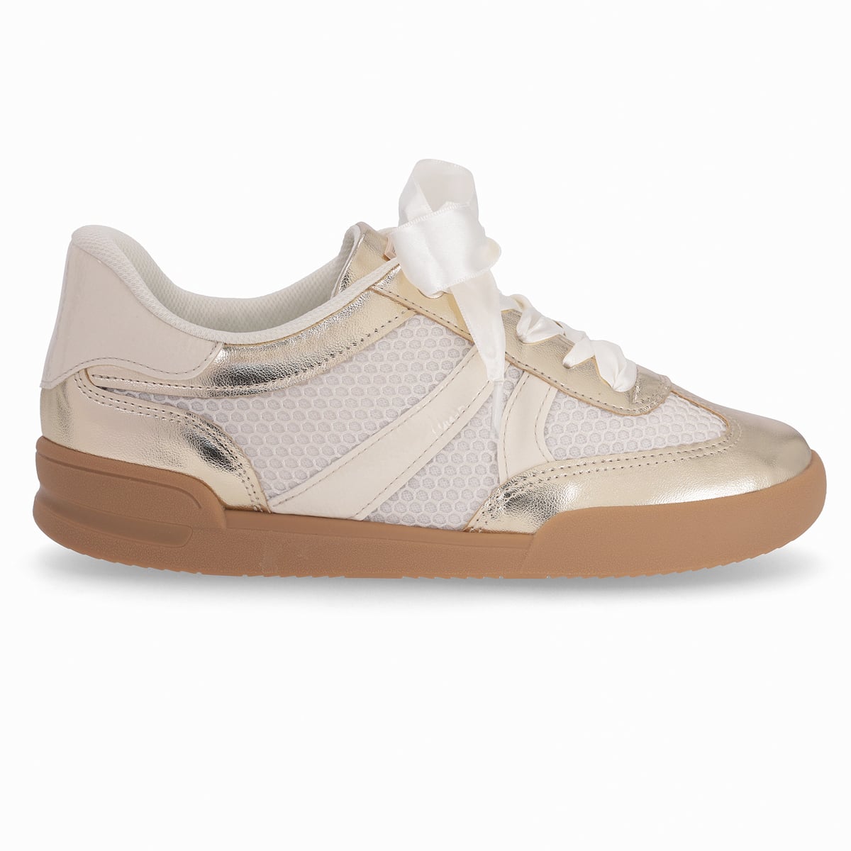ZAPATILLA MUJER- DORADO/BEIGE CAROLINE PICCADILLY - 1
