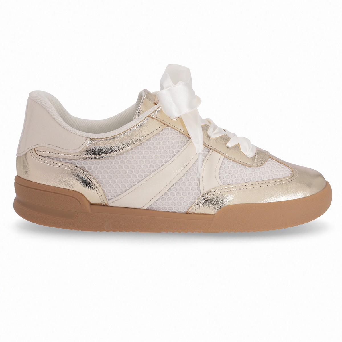 ZAPATILLA MUJER- DORADO/BEIGE CAROLINE PICCADILLY - 1
