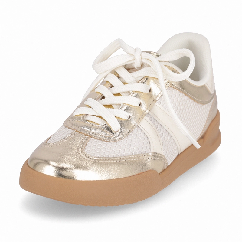 ZAPATILLA MUJER- DORADO/BEIGE CAROLINE PICCADILLY - 4