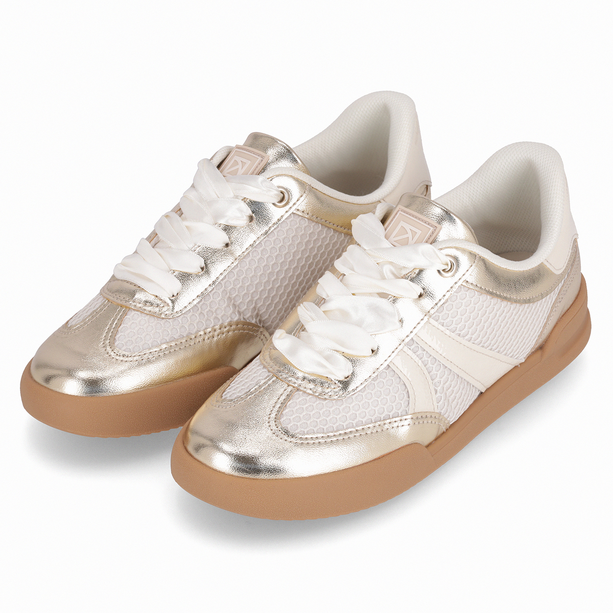 ZAPATILLA MUJER- DORADO/BEIGE CAROLINE PICCADILLY - 7