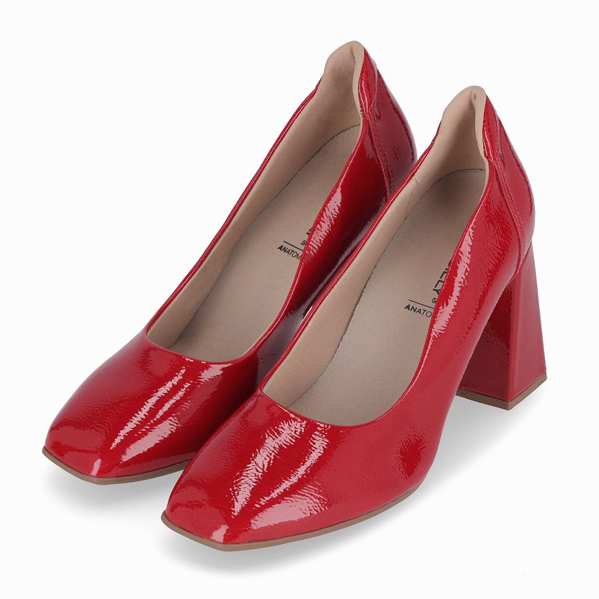 ZAPATO MUJER- ROJO/CHAROL BONECA PICCADILLY - 3