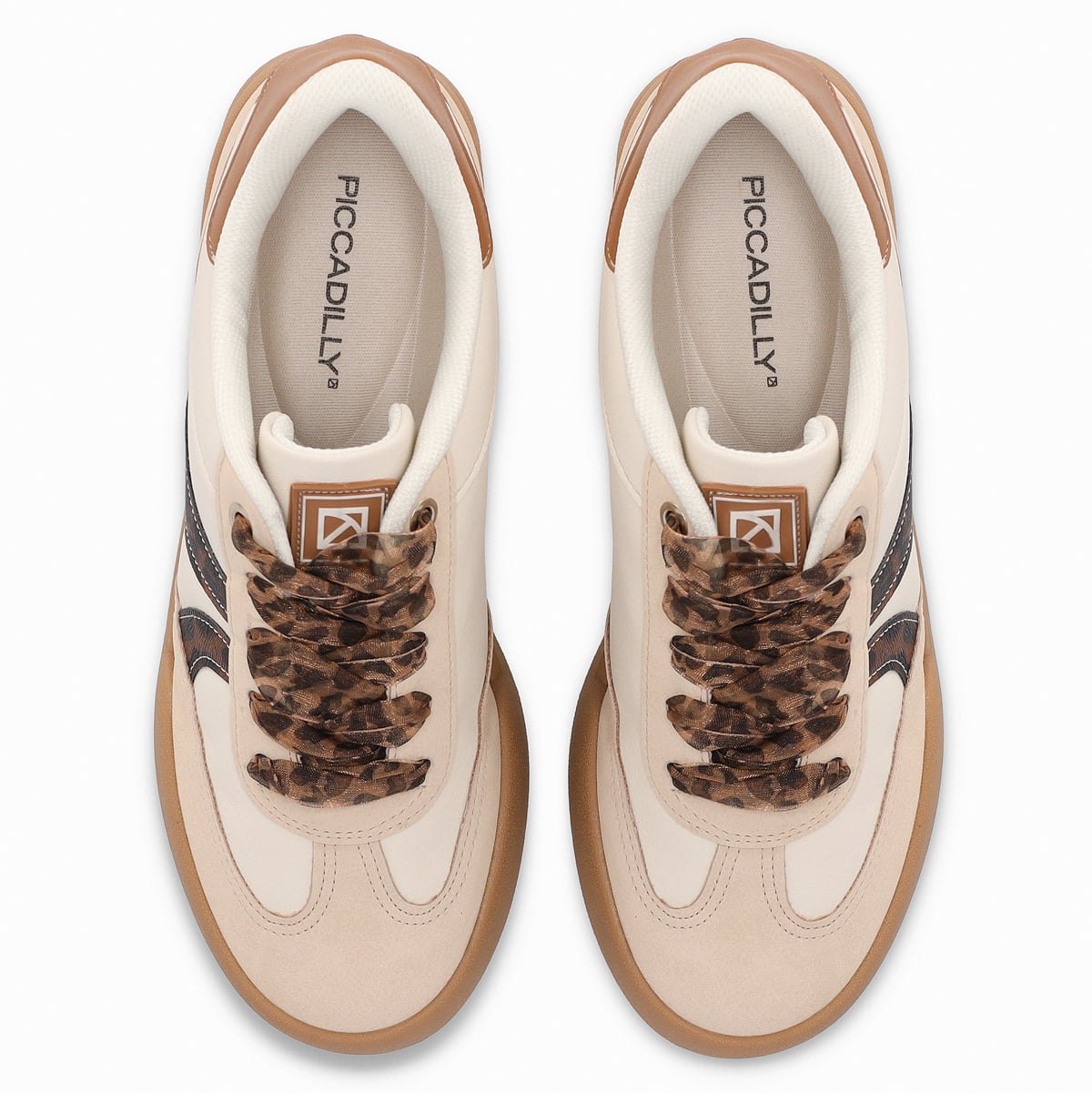ZAPATILLA MUJER- BEIGE/ANIMAL PRINT CAROLINE PICCADILLY - 2