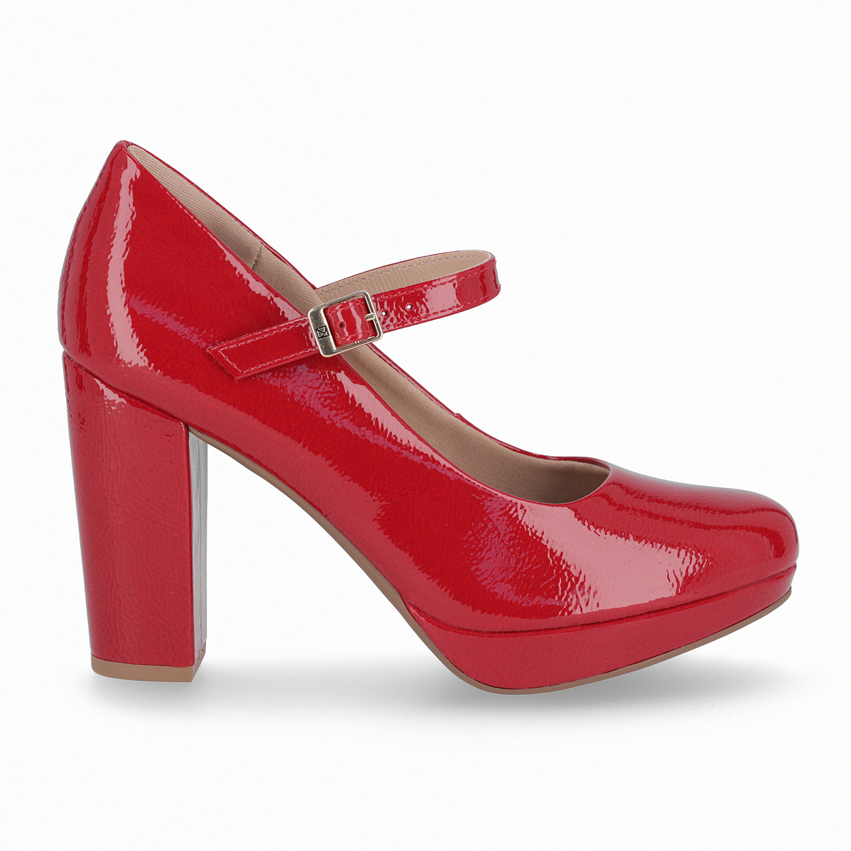 ZAPATO MARY JANE MUJER- ROJO EVELIN PICCADILLY - 1