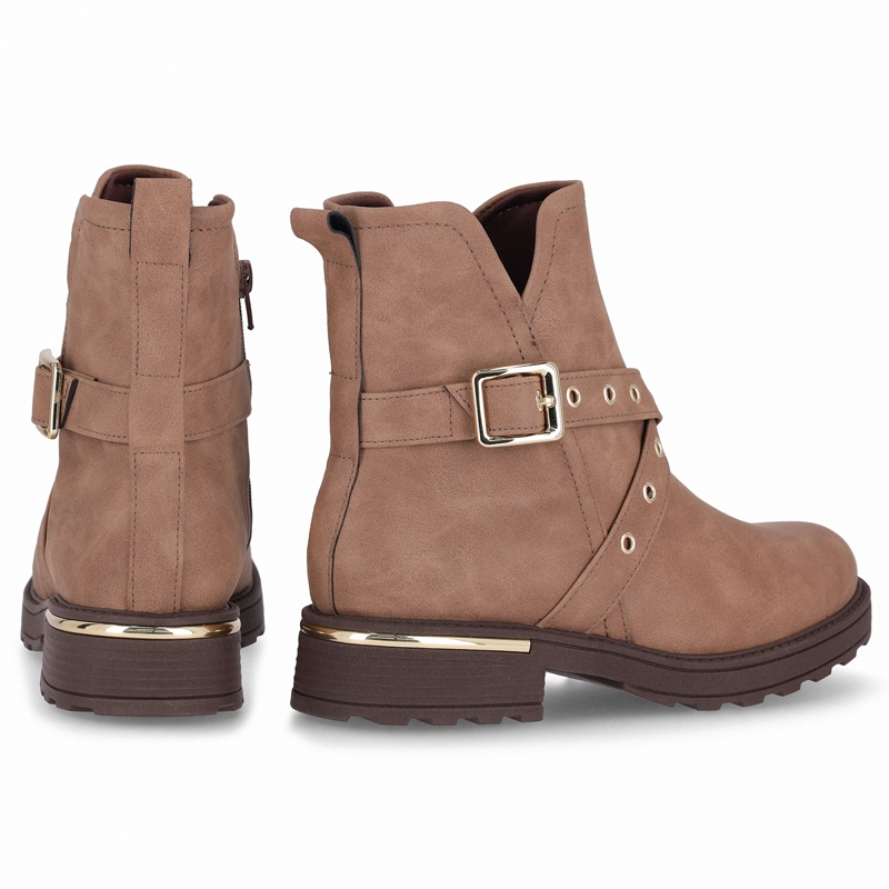 BOTIN MUJER_- MARRON GISA 209 PICCADILLY - 2
