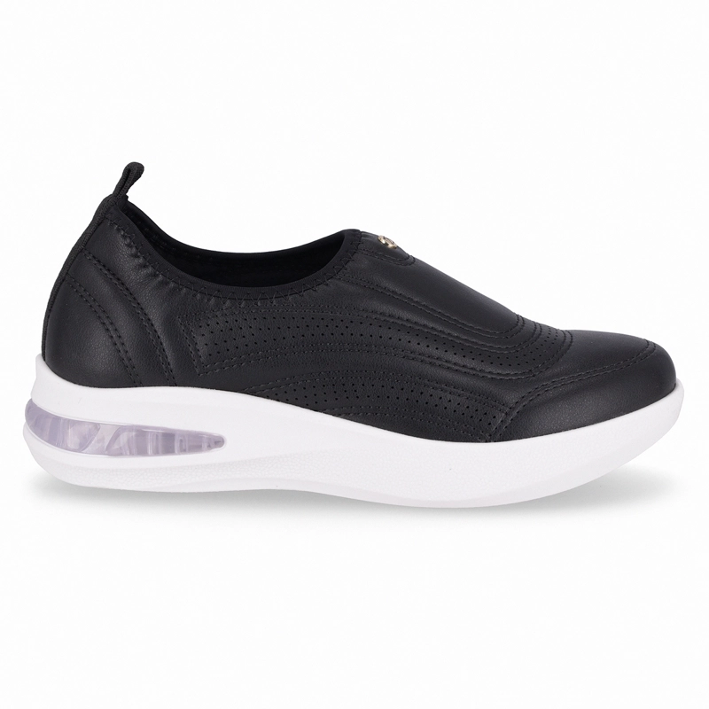 ZAPATILLA MUJER- NEGRO SOFT STEP PICCADILLY - 1