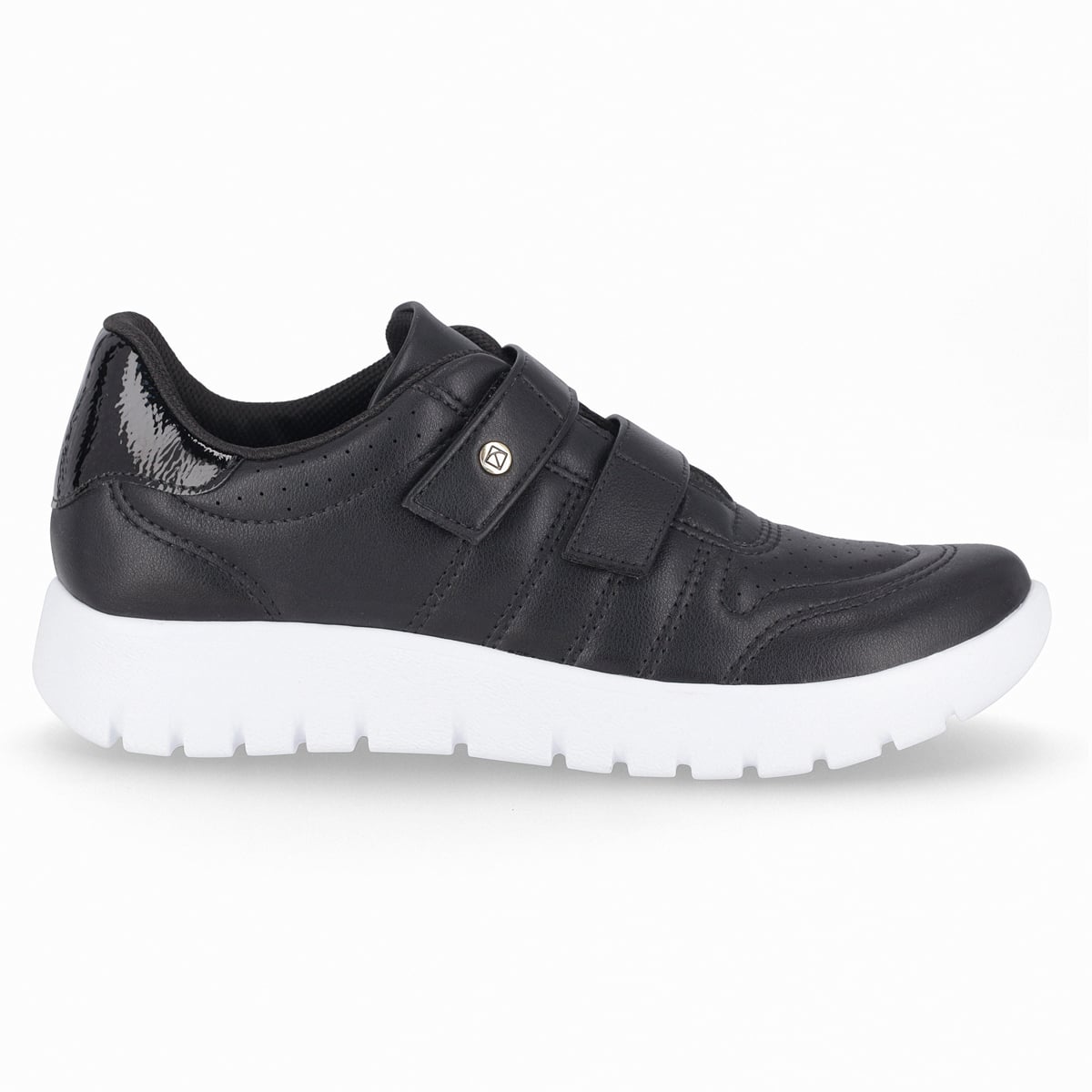 ZAPATILLA MUJER- NEGRO VICKY/ELASTICO PICCADILLY - 1