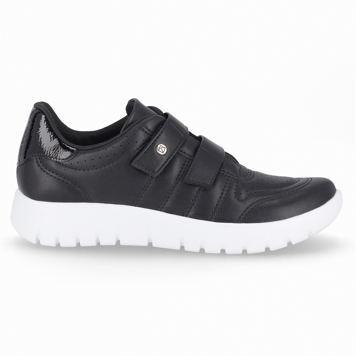 ZAPATILLA MUJER- NEGRO VICKY/ELASTICO PICCADILLY - 1