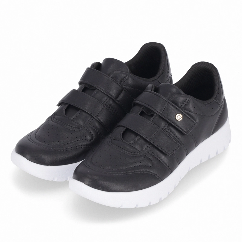 ZAPATILLA MUJER- NEGRO VICKY/ELASTICO PICCADILLY - 2