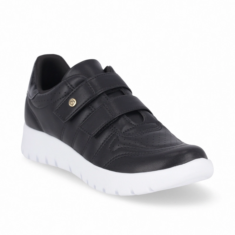 ZAPATILLA MUJER- NEGRO VICKY/ELASTICO PICCADILLY - 3