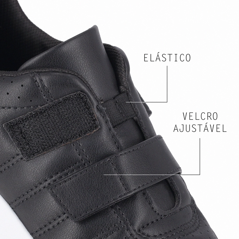ZAPATILLA MUJER- NEGRO VICKY/ELASTICO PICCADILLY - 4