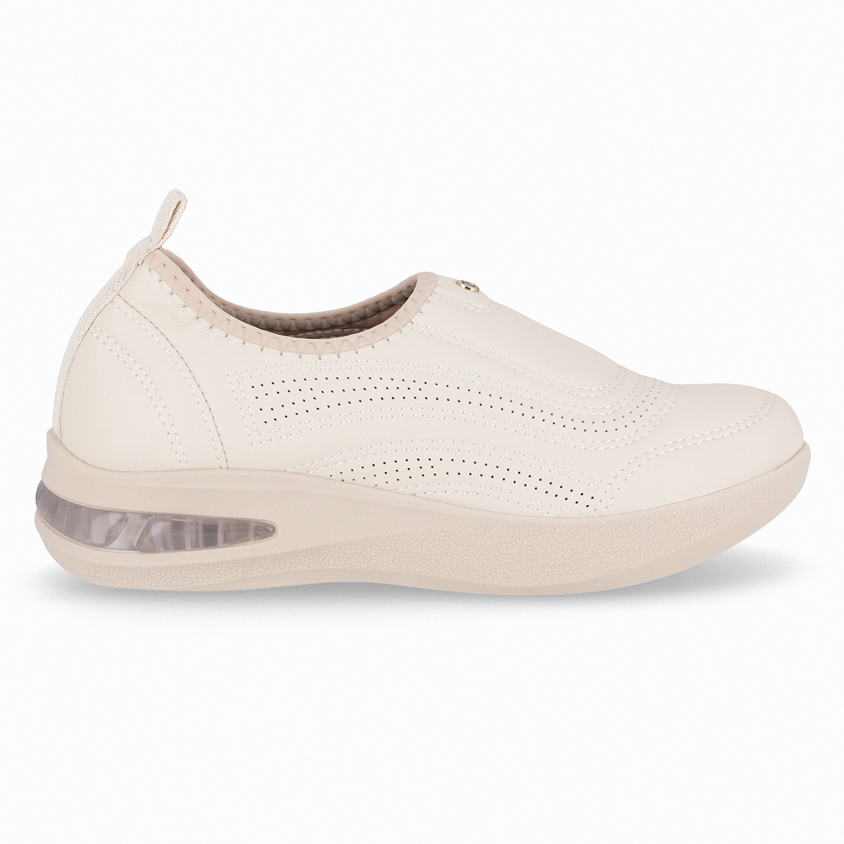 ZAPATILLA MUJER- CREMA SOFT STEP PICCADILLY - 1
