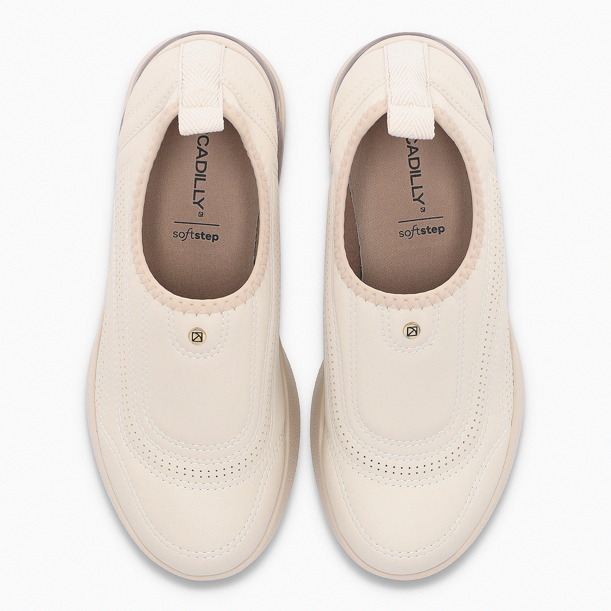 ZAPATILLA MUJER- CREMA SOFT STEP PICCADILLY - 2