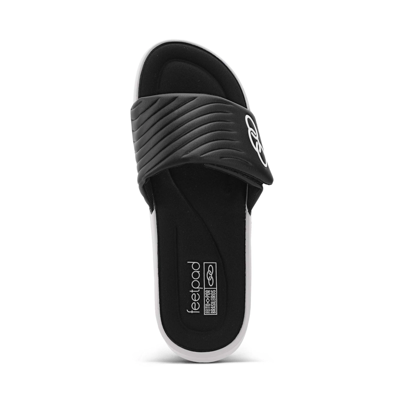 SLIDE HOMBRE MELBOURNE 2 NEGRO/BLANCO - 4