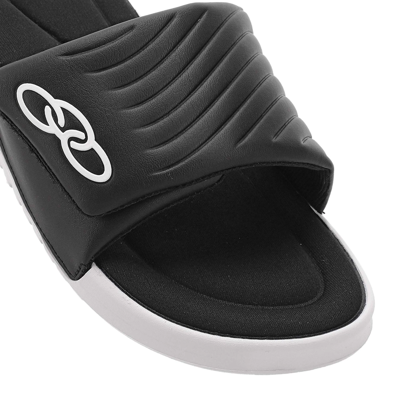 SLIDE HOMBRE MELBOURNE 2 NEGRO/BLANCO - 6