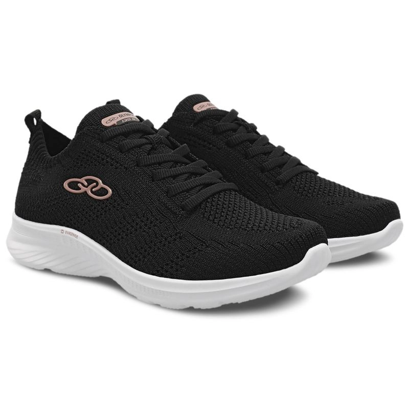 ZAPATILLA MUJER 130G ULTRALEVE NEGRA/BLANCA - 2